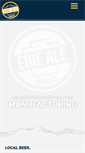 Mobile Screenshot of eriealeworks.com